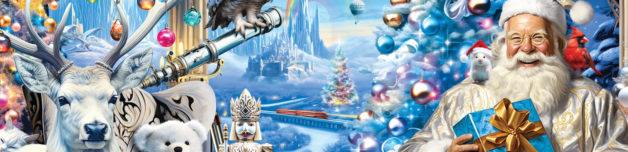 Ceaco - Glitter - Magico Tempo di Natale - Puzzle da 750 pezzi