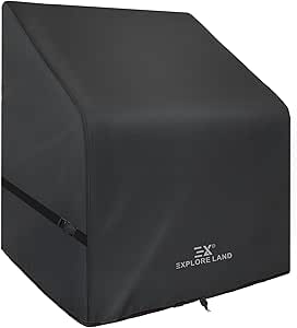 Boat Center Console Cover 600D Waterproof Marine Canvas 60"H X 44"L X 36"W - View #5