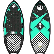 Liquid Force Syncro Wakesurf Board - Black/Blue, 58"