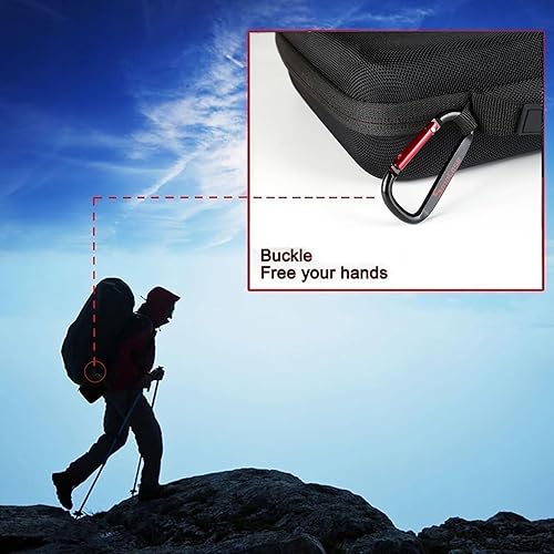 Miniatura 5 de Smatree Funda de transporte compatible con GoPro Hero 1211109876543+3GoPro Hero 2018 (cámaras y accesorios no incluidos)