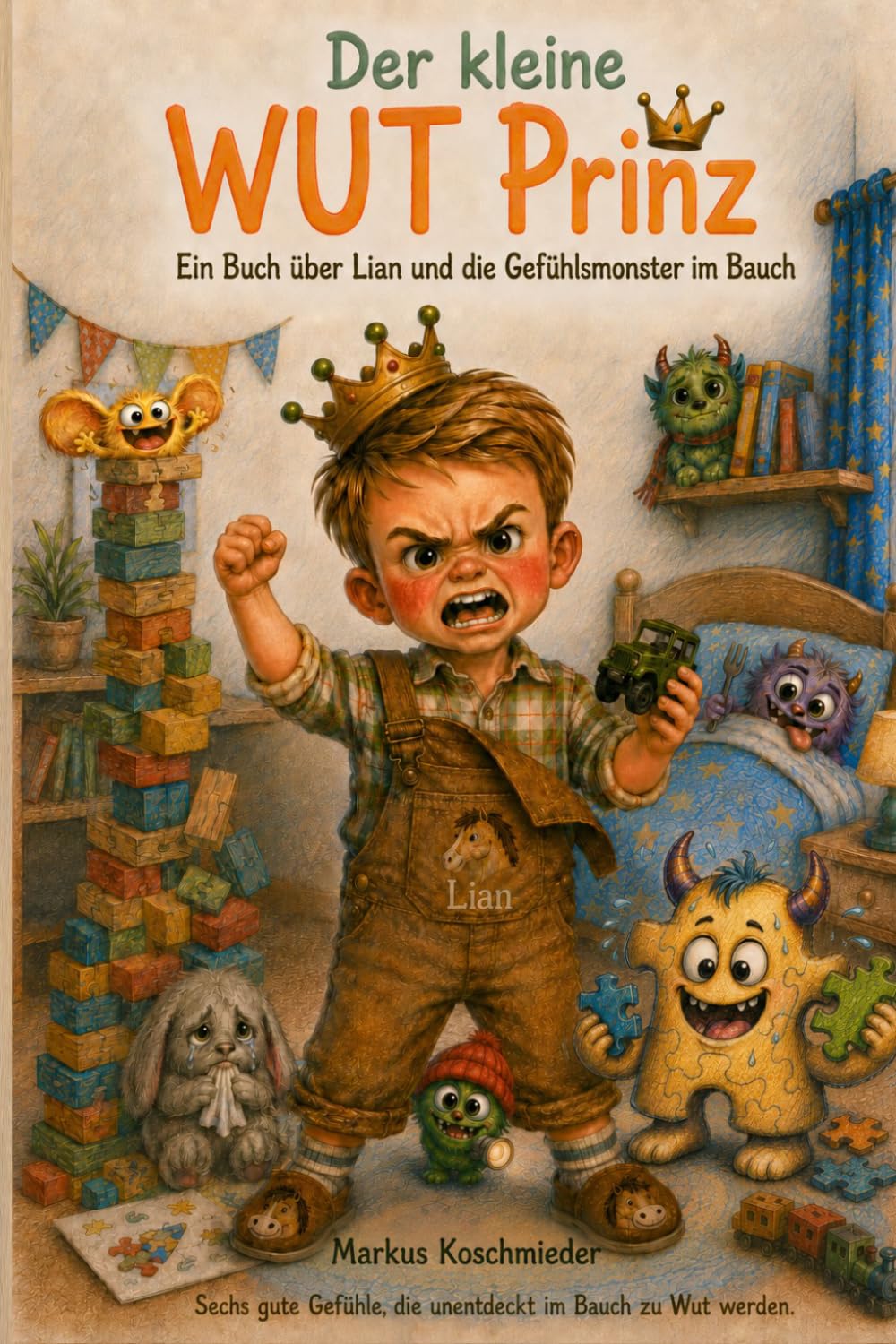 Der kleine WUT Prinz: Ein Buch über Lian und die Gefühlsmonster im Bauch