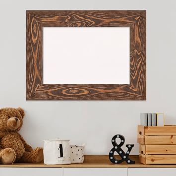 Amanti Art White Cork Board for Wall, 24x18 Country Rustic Office Decor