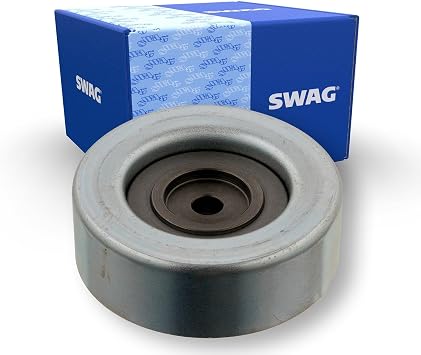SWAG V-Ribbed Belt Deflection Guide Pulley compatible with Mitsubishi Outlander MD374877