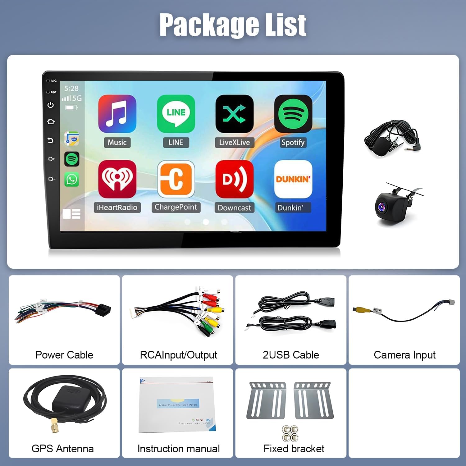 4+64G 10.1Inch Android Car Radio Stereo for Ford F150 1997 1998 1999-2004 image 3