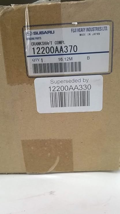 Subaru 12200AA370 Crankshaft