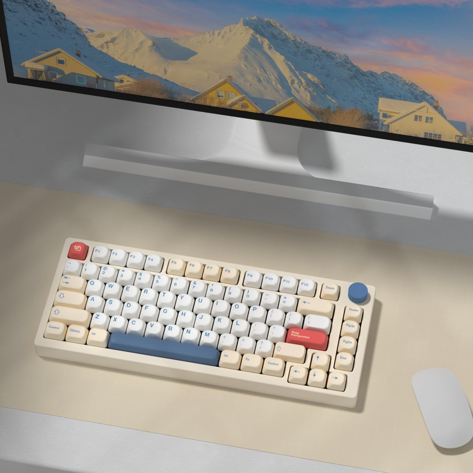 KeyTok Cherry Profile Back in The Game Dye Sub Keycap Set thick PBT for KeyTok Cherry Profile Back in The Game Dye Sub Keycap Set thick PBT for