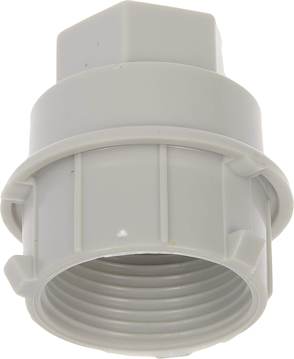 Dorman 611-547 Grey Wheel Nut Cover M24-1.50, Hex 19 mm Compatible with Select Chevrolet Models, 10 Pack