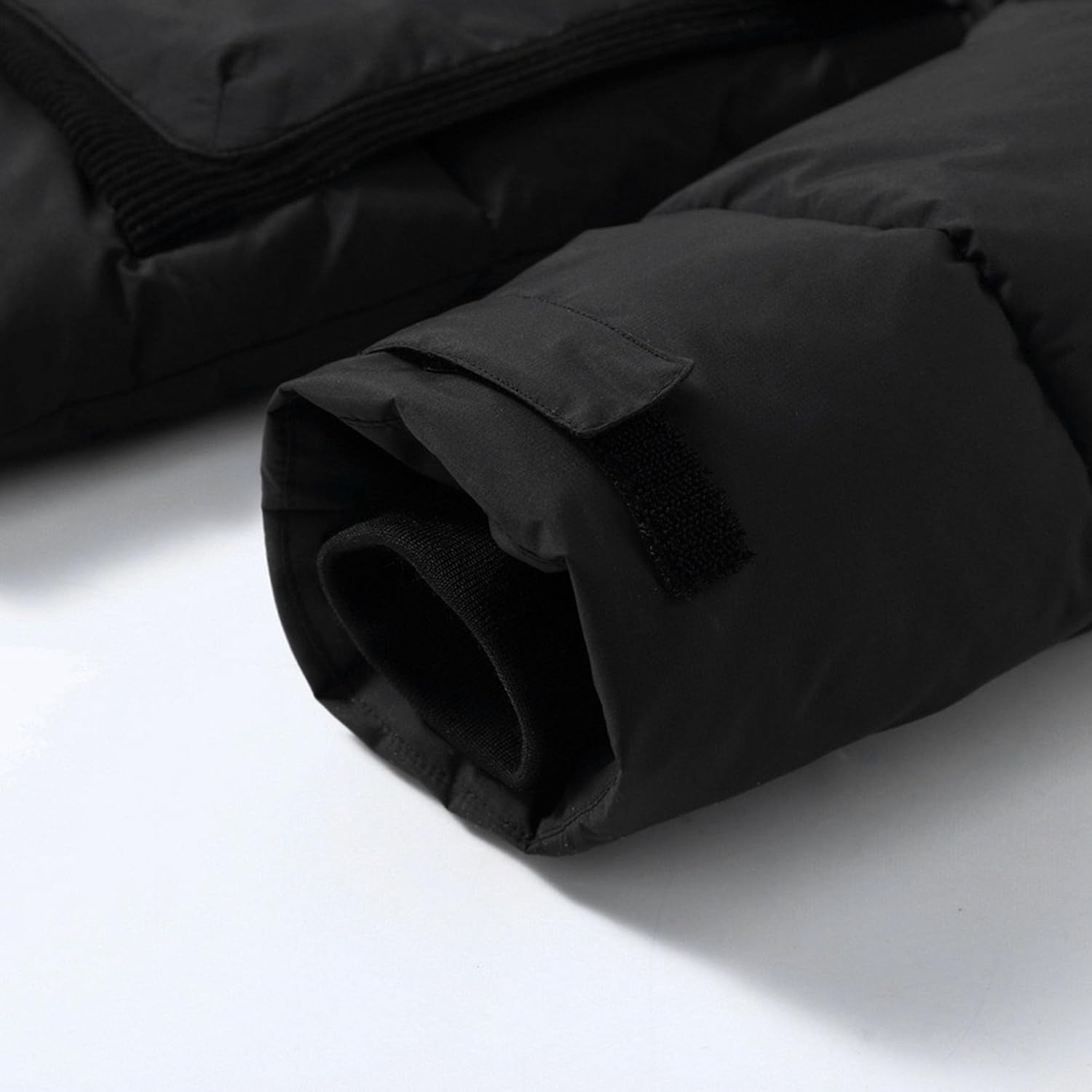DGHM-JLMY Men's Down Cotton-Padded Jackets Autumn Winter Thick Warm Short Quilted Jacket Casual Stand Collar Hooded Coat