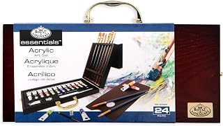 Royal Langnickel & Langnickel RSET-ACR2020 - Artist Premier Acrylfarben Malset Acrylic Set (24 Pieces) 50 Milliliters