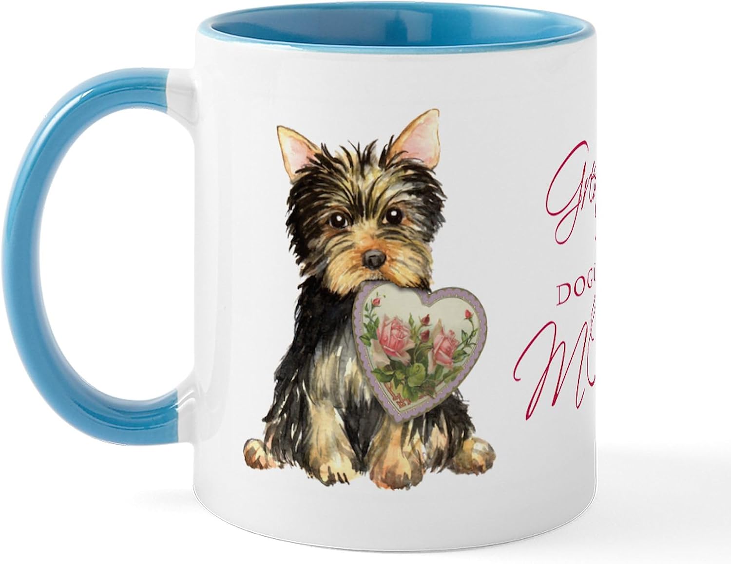 CafePress Yorkie Mom Mug 11 oz (325 ml) Ceramic Coffee Mug