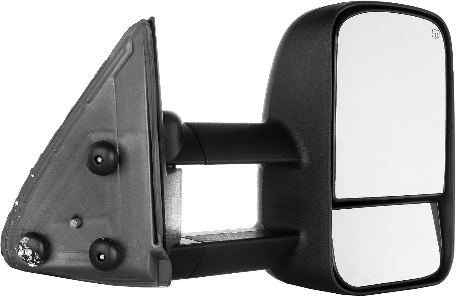 Tow Mirrors Fit for 2003-2006 for Chevy Silverado 3500/Suburban 1500/2500 Tahoe 1500 HD Towing Mirrors with Left Right Power Heated Turn Signal Light Black Housing