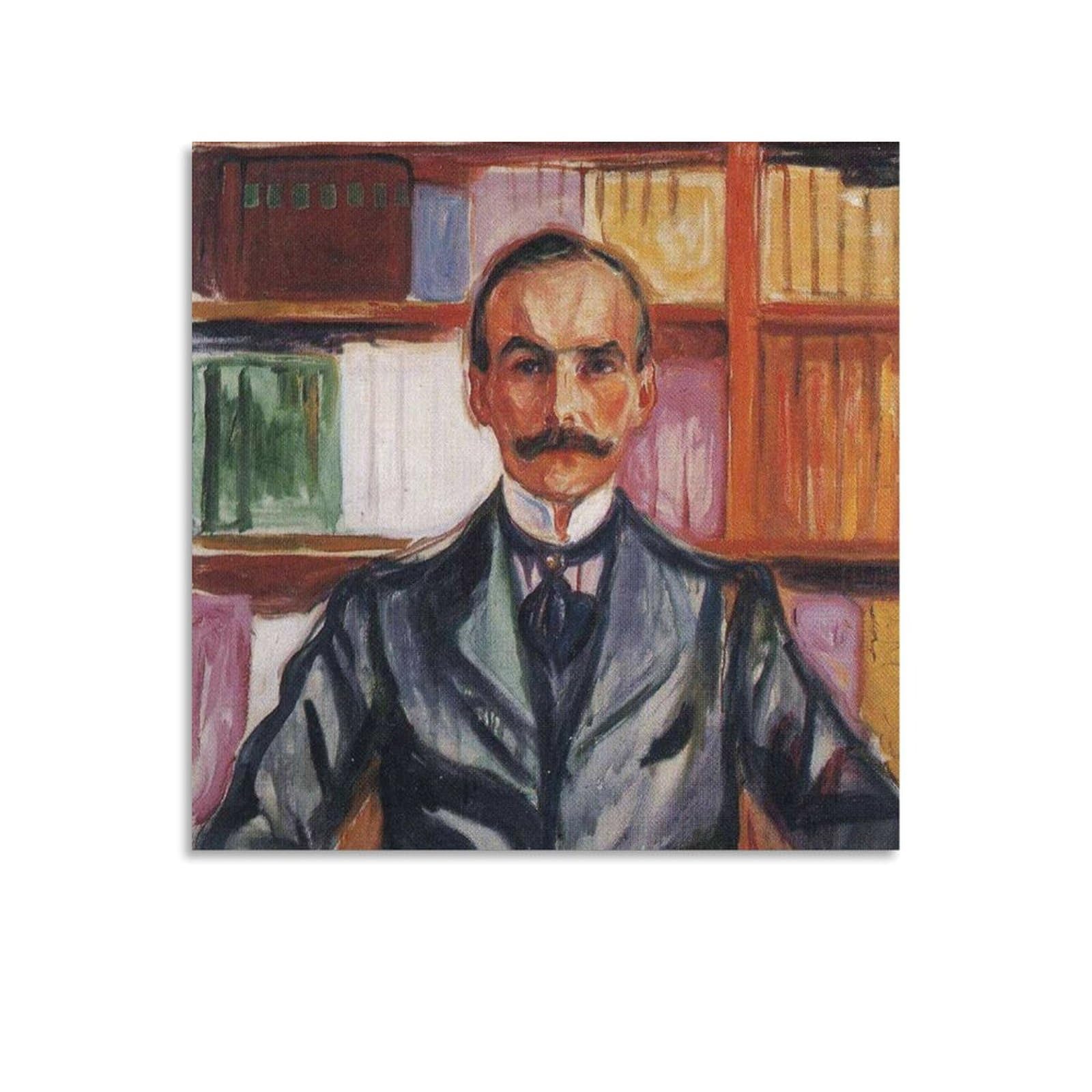 Edvard Munch Poster Harry Graf Kessler Paintings Posters Canvas Art Poster And Wall Art Picture Print Modern Family Decor Posters 16x16inch(40x40cm)