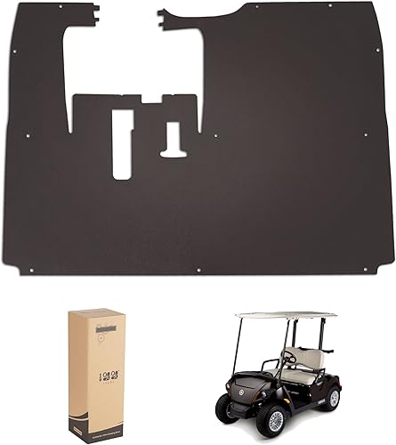 10L0L Tapete de revestimiento de piso para carrito de golf, cobertura completa para Yamaha G29 Drive, alfombrilla de repuesto de goma resistente