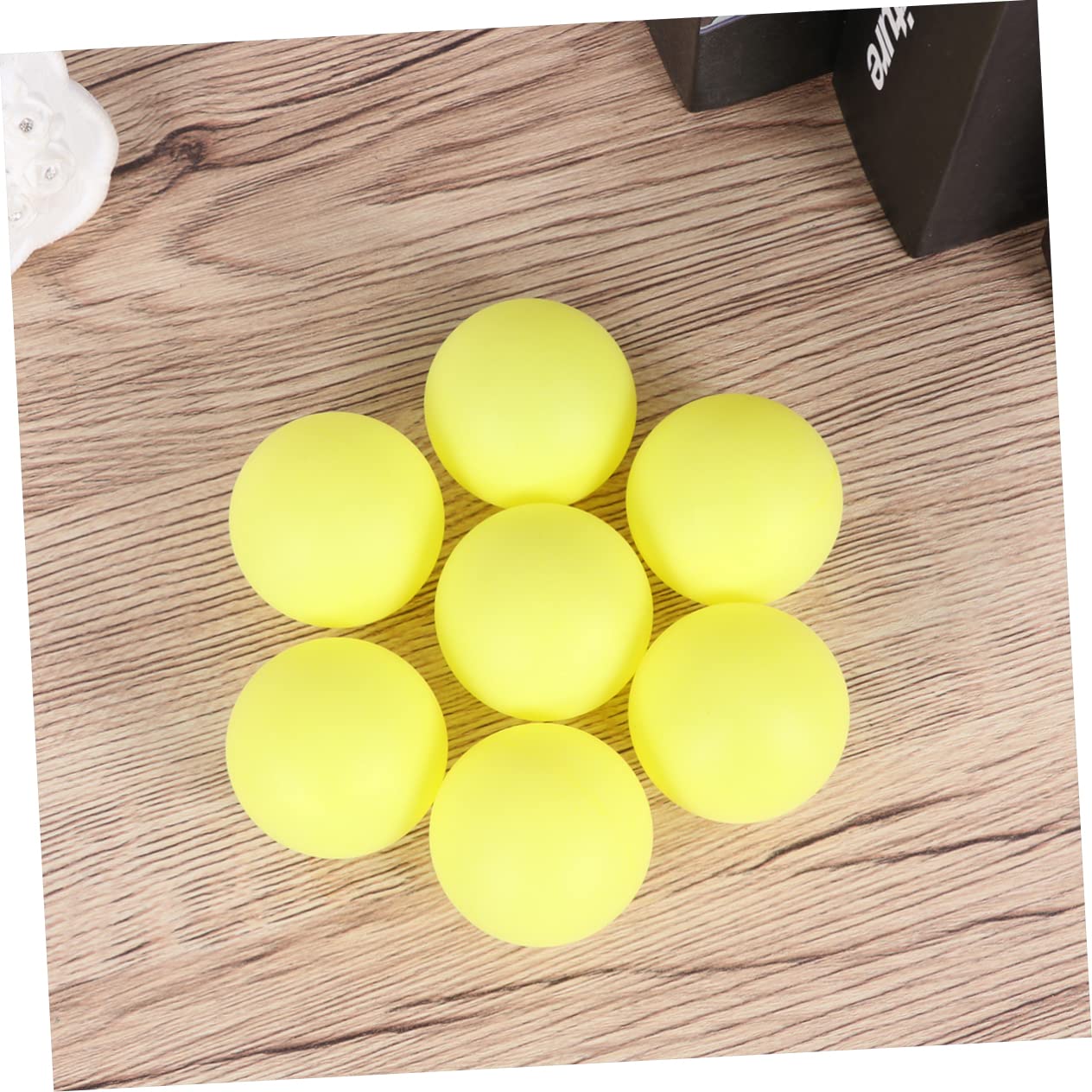 60 Palline da Ping Pong da 40mm in Pp Leggere e Perfettamente Bilanciate, Forma Rotonda per Principianti in Sport All'aperto a Casa