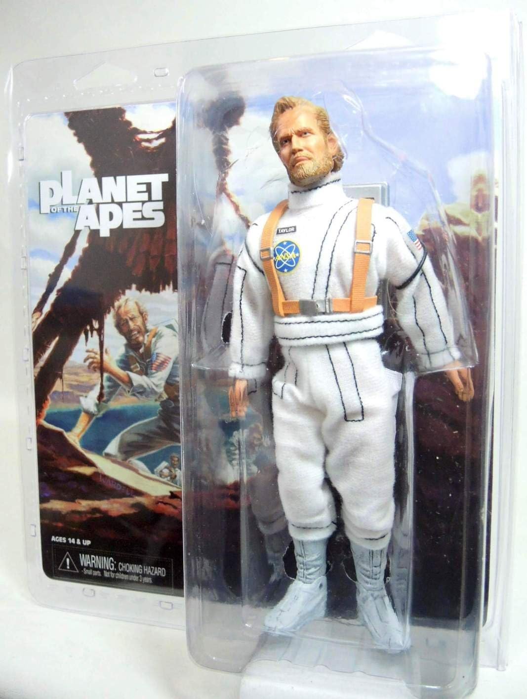 NECA Planet of The Apes Clothed 8" Figure - Classic George Taylor (Charlton Heston)
