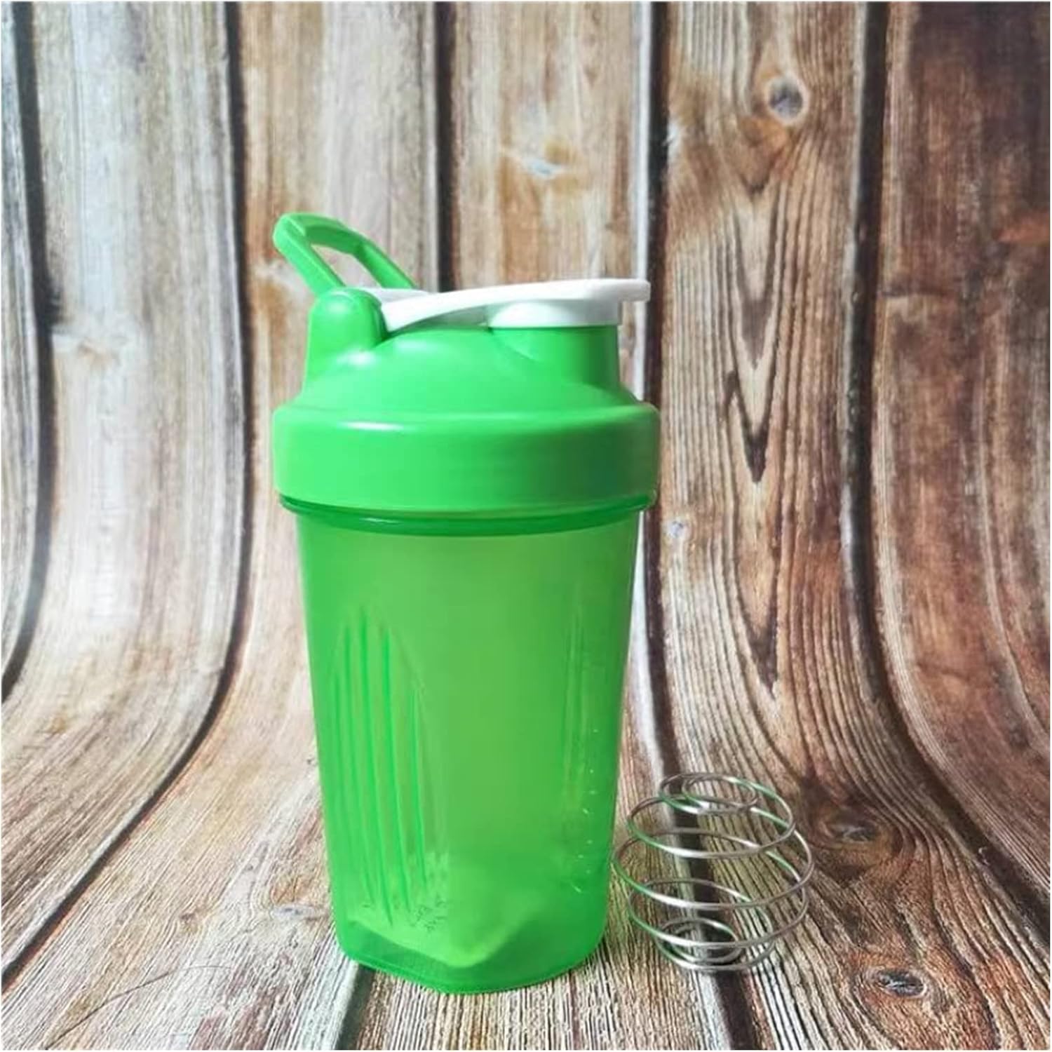 Blender Shaker Bottle w. Classic Loop Top & Stainless Whisk