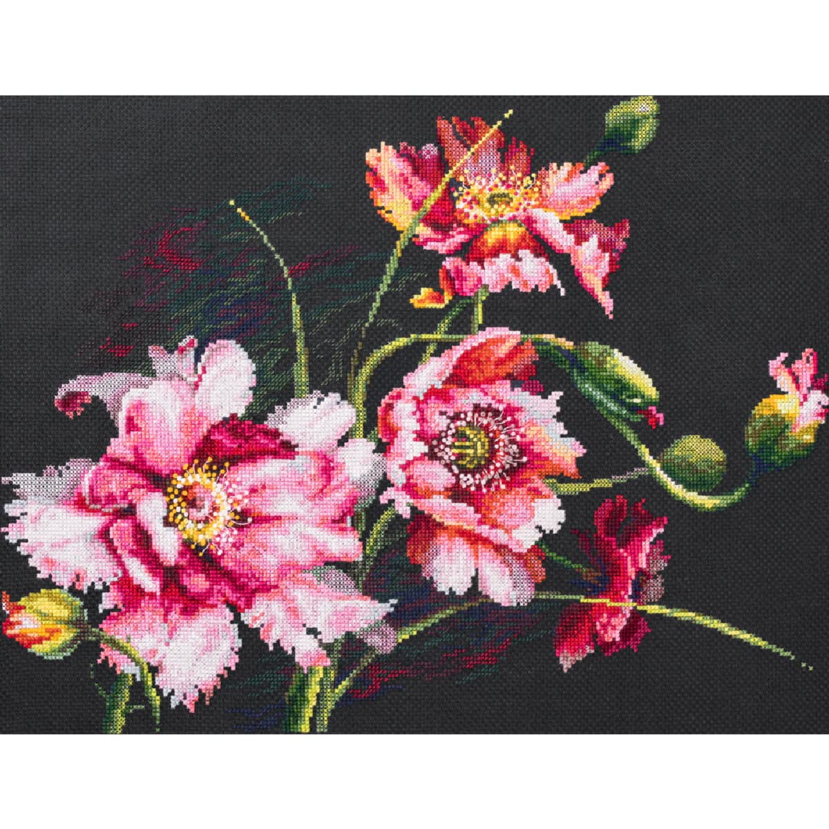 Magic Needle Zweigart Edition counted cross stitch kit ""The Mystery of Poppies"",