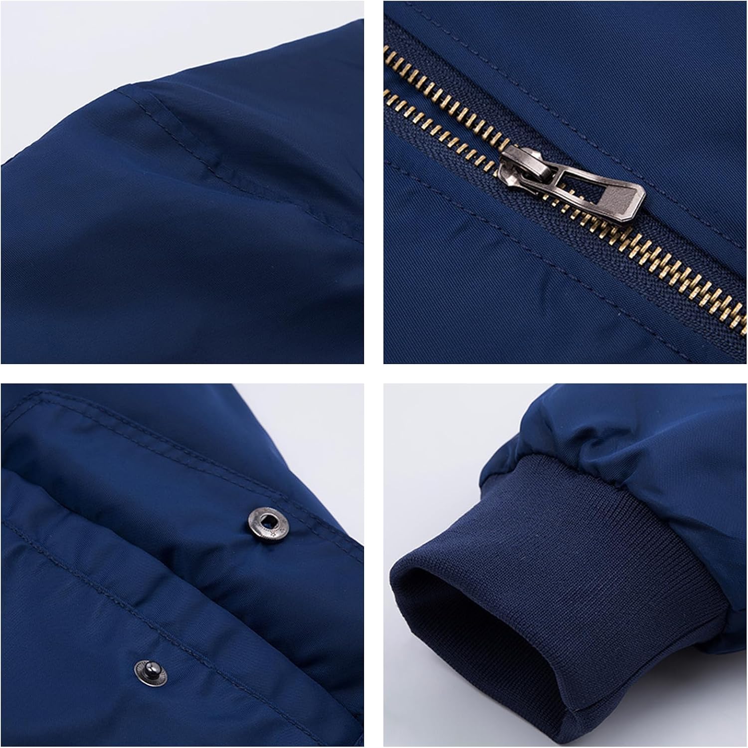 Mens Bomber Jacket Casual Fall Winter Warm Loose fit Jacket varsity jacket men Outwear