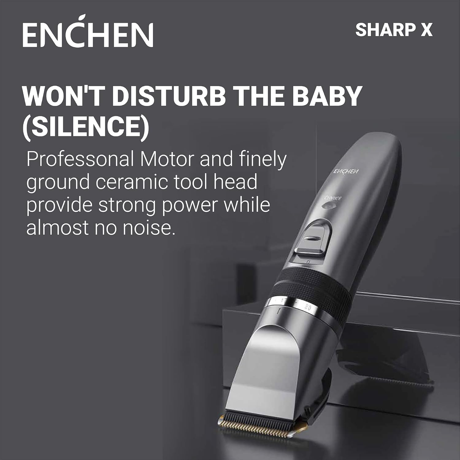 Enchen Sharp X Trimmer low noise operation