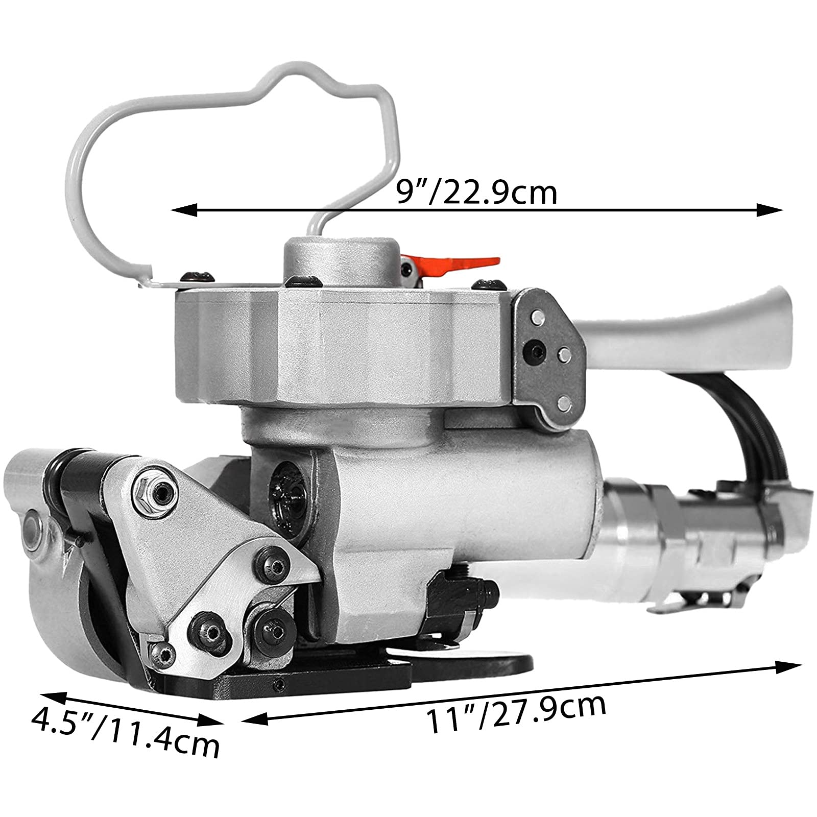 Cercleuse pneumatique, Tension maximale : 3 500 N, Outil de cerclage d'emballage Portable, 25 MM-B