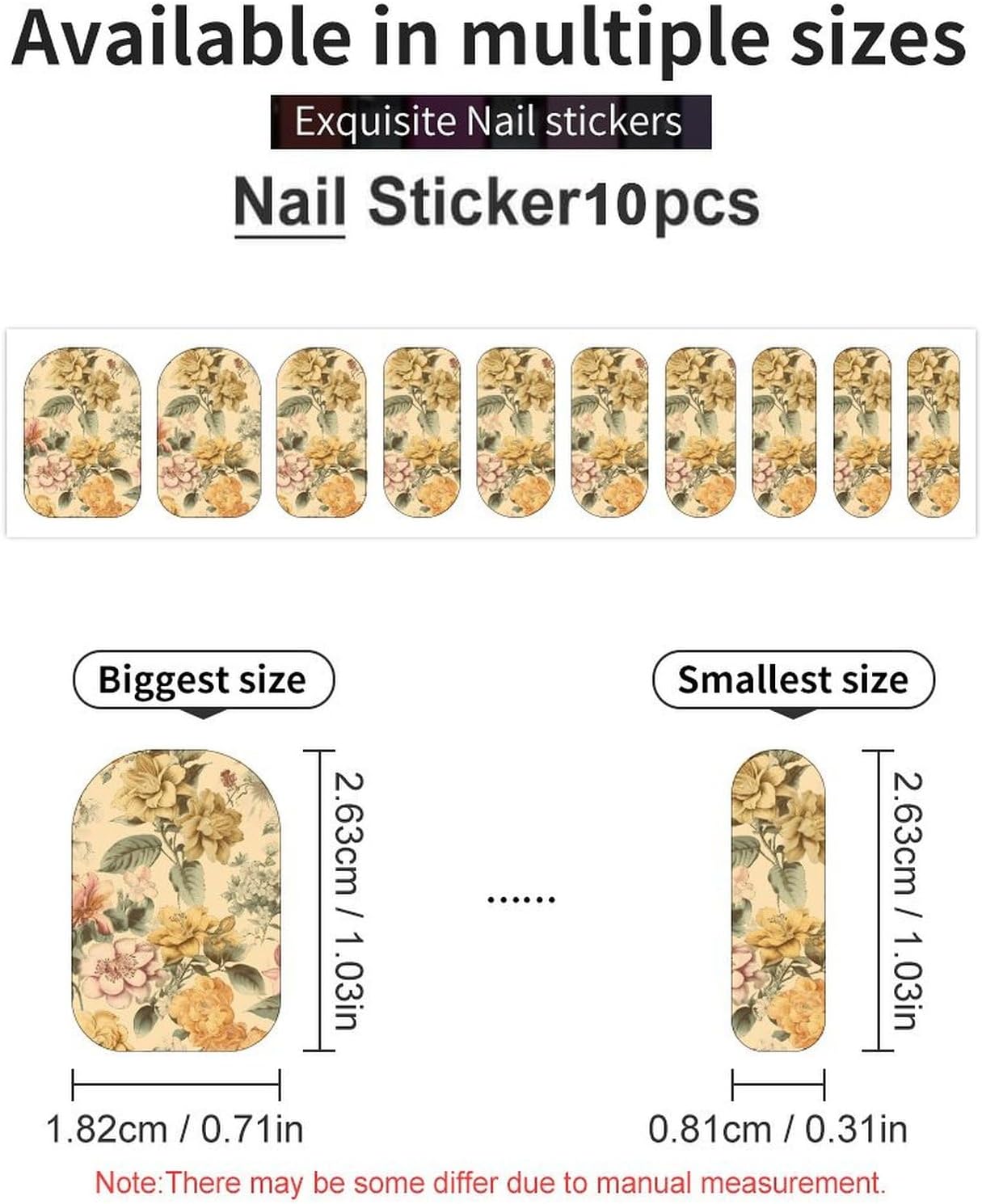 Nail Strips Bundle Full Wrap Long Lasting Nail Polish Strips Easy Application and Removal Salon Quality Self Adhesive Art Stickers for Women Gifts