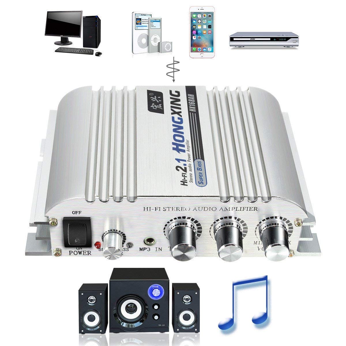 GF-12E パワーアンプ Amazon.co.jp: HiFi パワーアンプ クラスA 最大150W*2 ステレオ