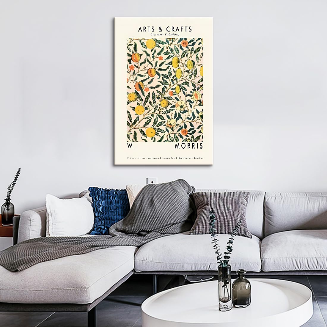 Amazon.co.jp: アートパネル ウィリアムモリス デザイン7 各種サイズ