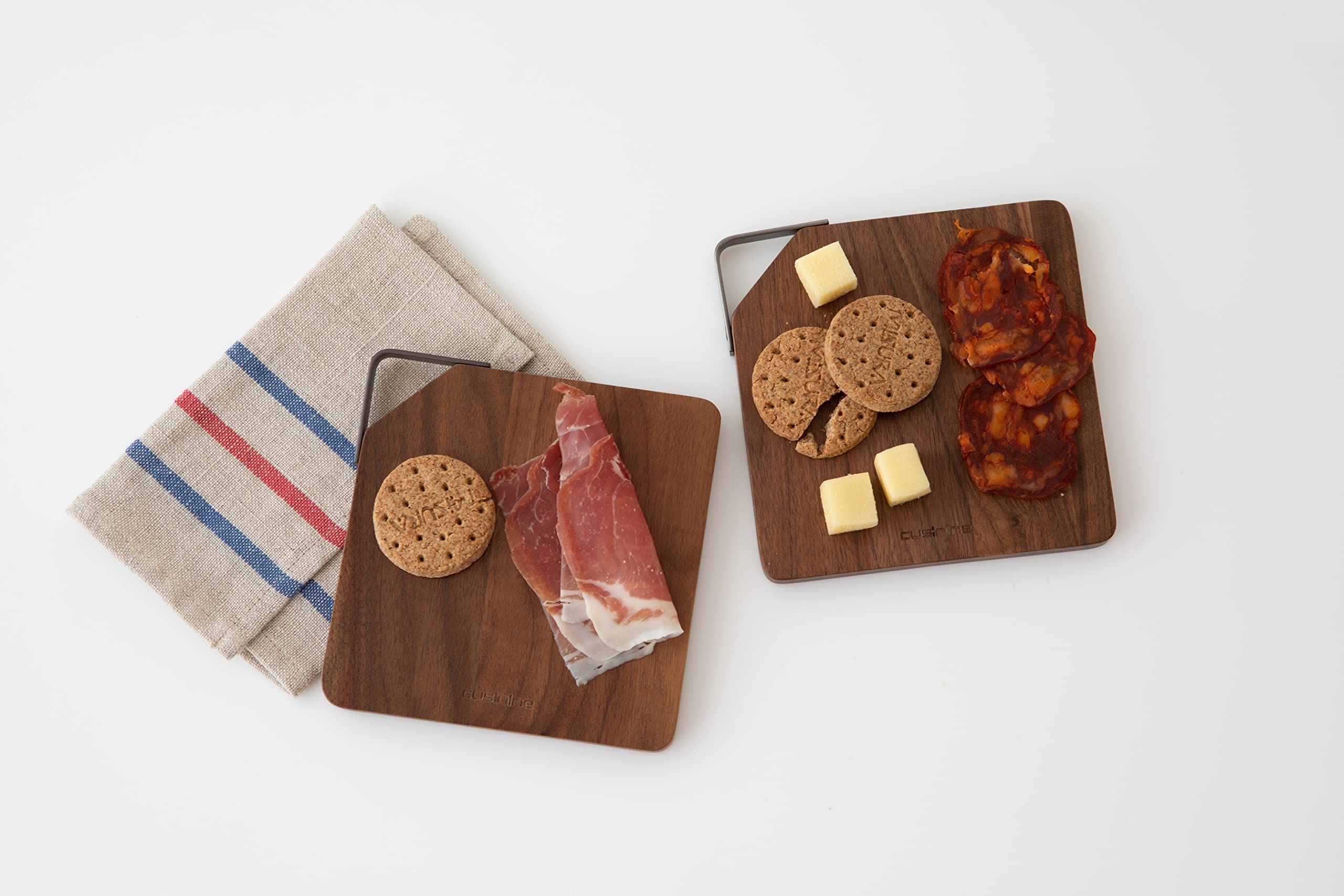 Salvamanteles para ollas y sartenes calientes, paquete de 2, madera de nogal negro norteamericano, posavasos, superficie resistente al calor y protección de encimera para cocina y comedor, soporte