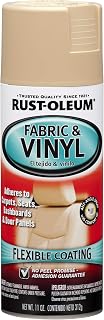 Rust-Oleum 248921 Automotive Enamel Fabric & Vinyl Spray Paint, 11 Ounce (Pack of 1), Sand, 11 Fl Oz , Beige
