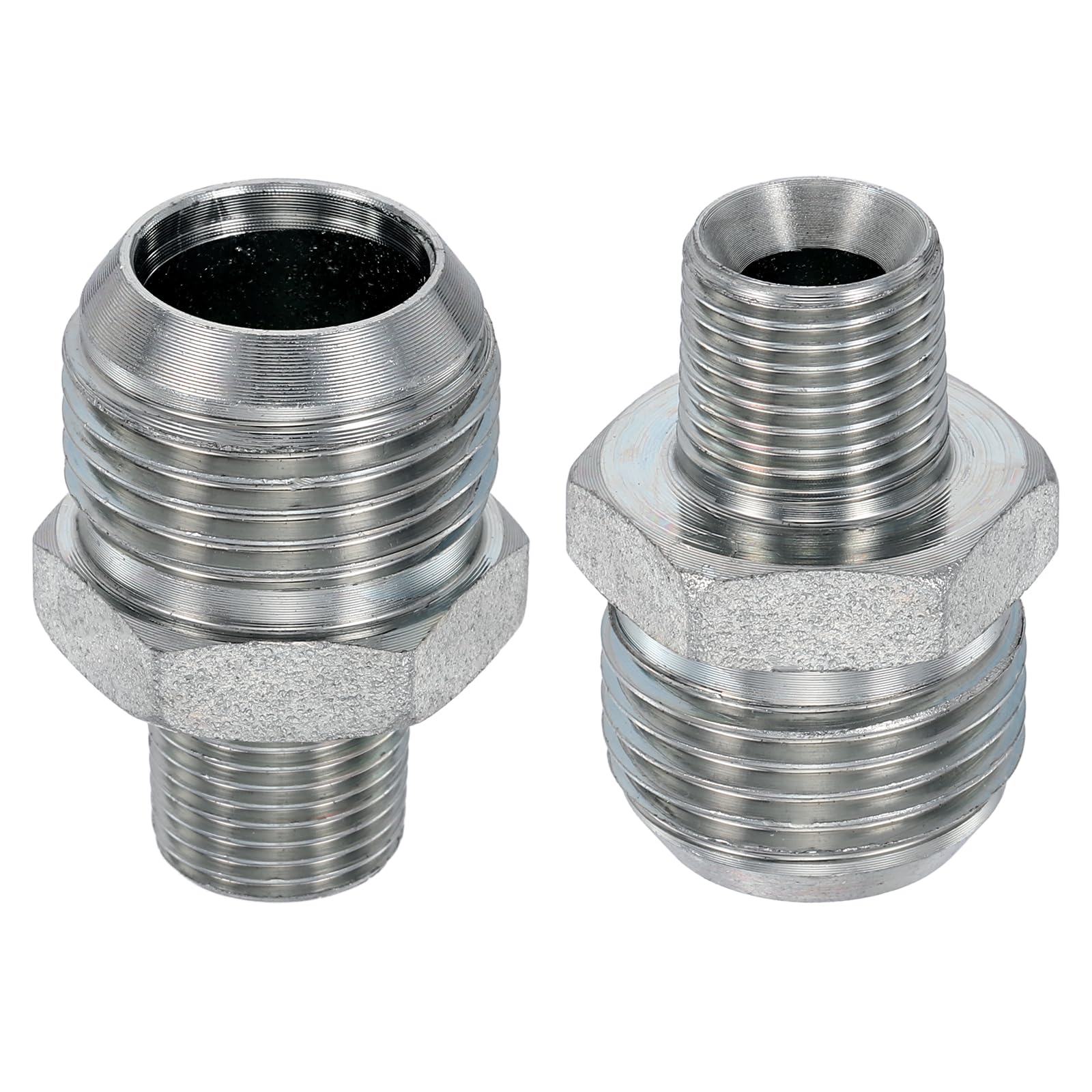 Adaptador de manguera hidráulica para solucionar fugas en roscas JIC de 1-1/16 y NPT 3/8
