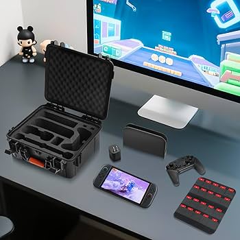 SWITCH ぽて Amazon.com: ZENACCE Hard Shell All-In-One Carrying Case Compatible