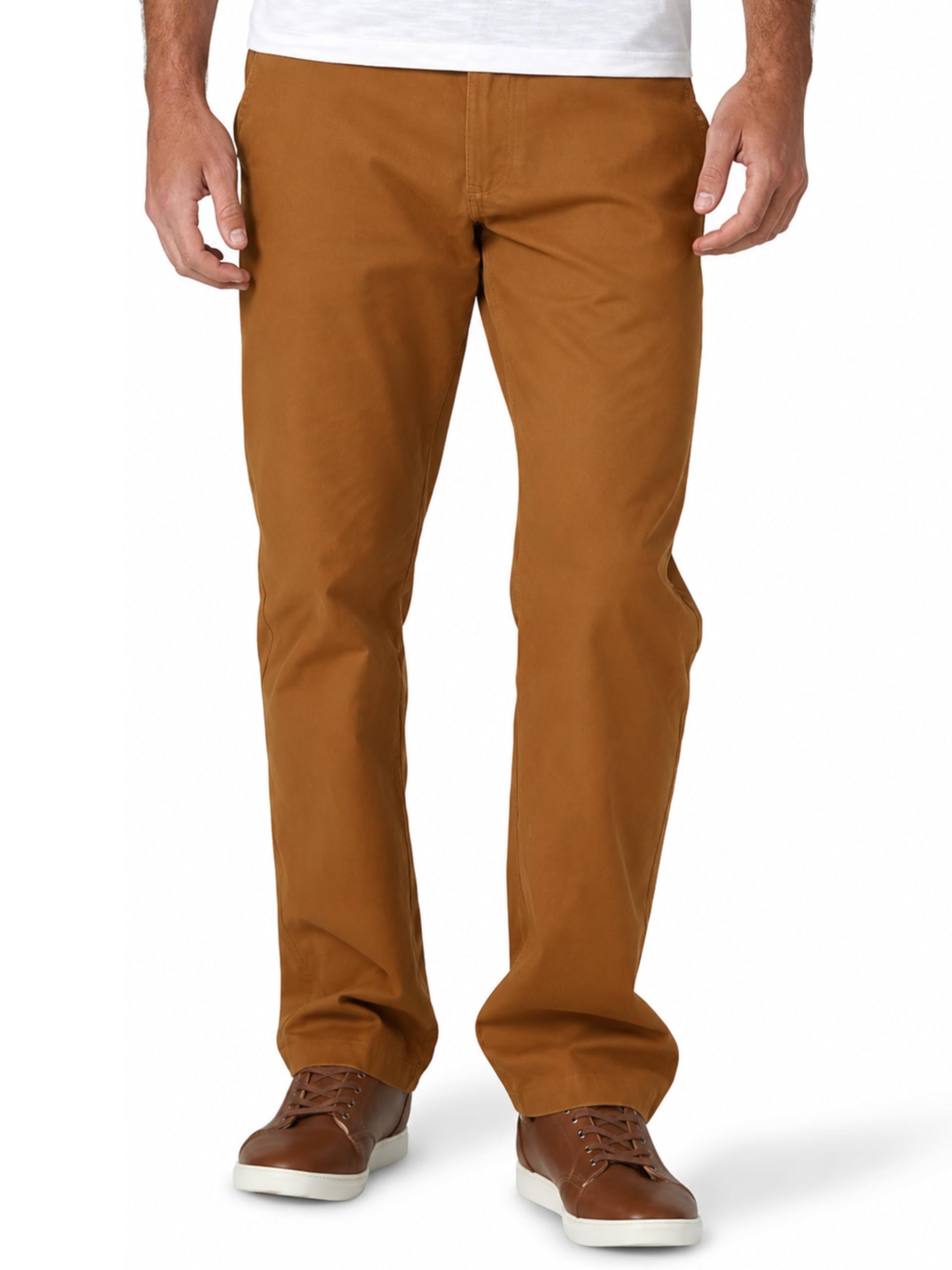 Big and Tall Twill Pants for Men, Relaxed Fit, Mens Work Pants