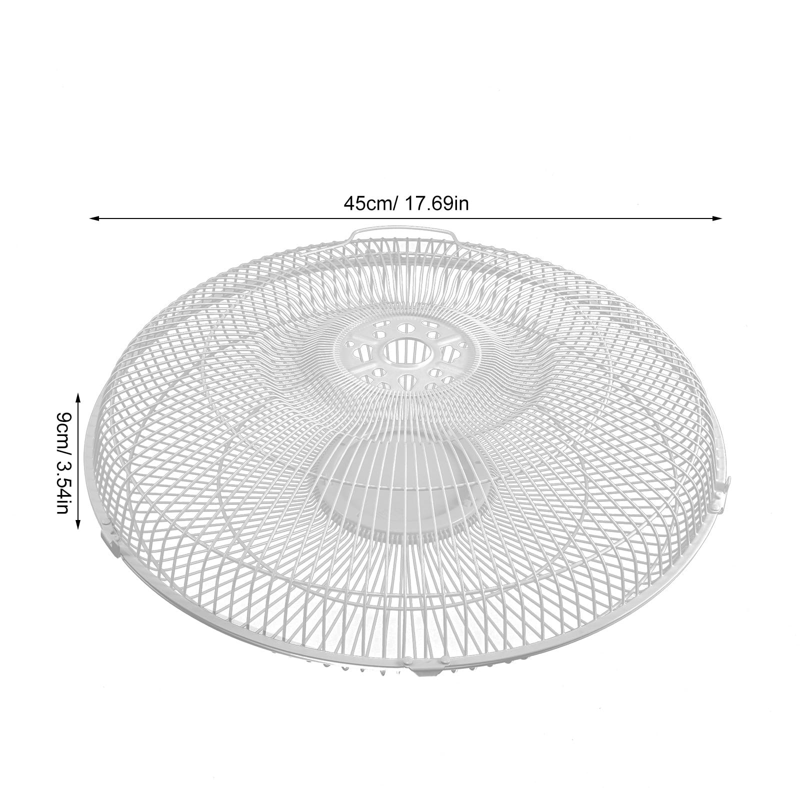 1 set di 40 cm di copertura protettiva in rete per ventilatore a piantana, griglia di protezione per pale, ricambi per ventilatore a piantana per ufficio, casa, decorazioni per feste