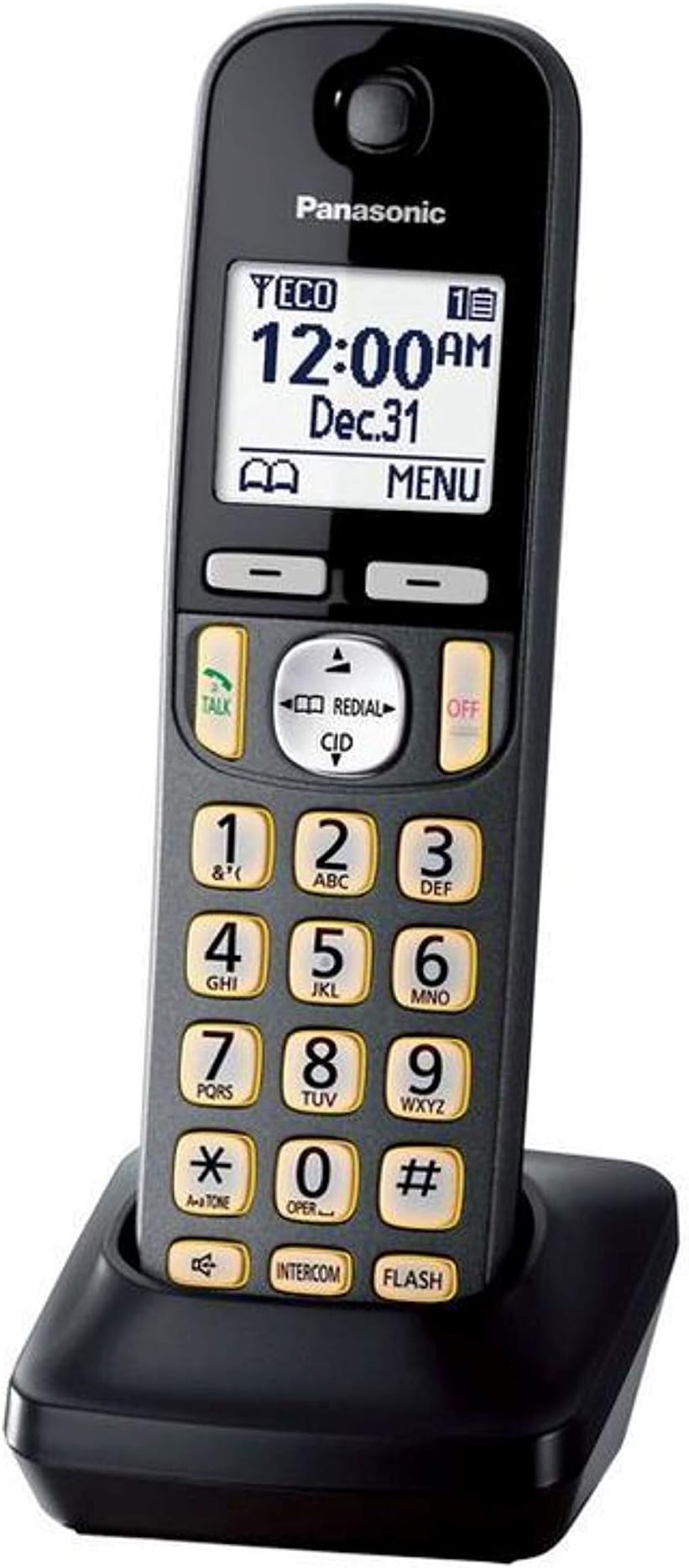 Panasonic KX-TGDA20M1 Dect 6.0 Digital Additional Cordless Handset for KX-TGD222M / KX-TGD224M
