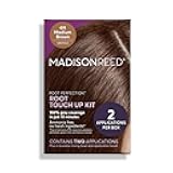 Madison Reed Root Perfection Permanent Root Touch Up, Medium Brown 6N Savoca, 10 Minutes for 100% Gray Root Coverage, Ammonia-Free Hair Dye, Two Applications
