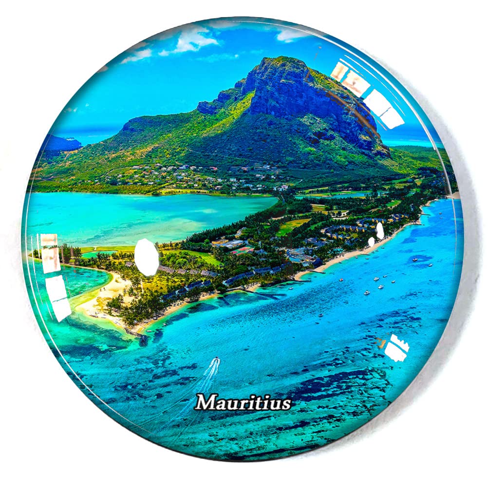 Mauritius Magnete da frigorifero 3D da viaggio souvenir regalo casa e cucina decorazione magnetica adesivo Mauritius frigorifero magnete collezione