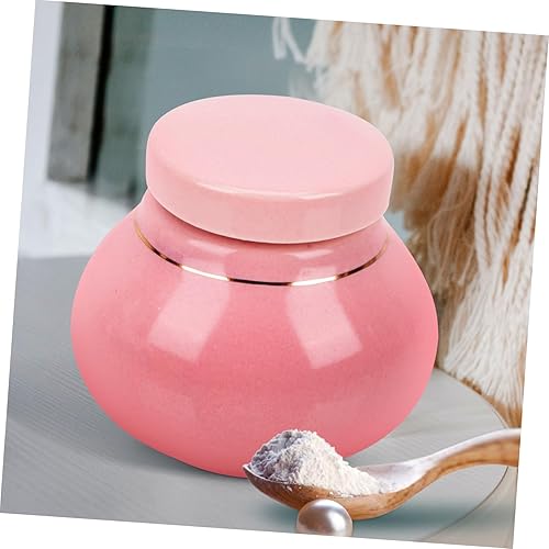 Miniatura 3 de Botellas de almacenamiento, latas de almacenamiento de té, recipiente hermético de cocina, recipiente de cerámica para té, café, azúcar, velas, mini
