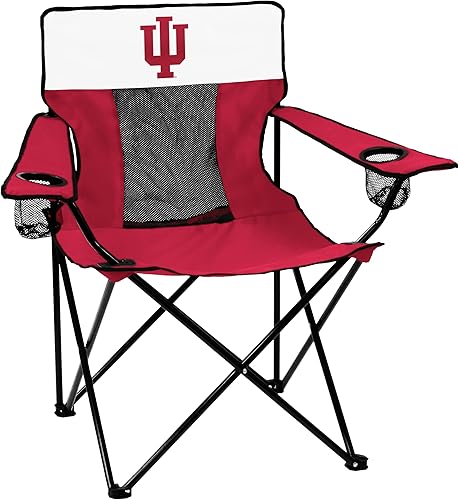 Miniatura 25 de Logo Brands NCAA Alabama Crimson Tide Elite Silla Portátil - Silla premium para exteriores con portavasos, marco de acero con recubrimiento