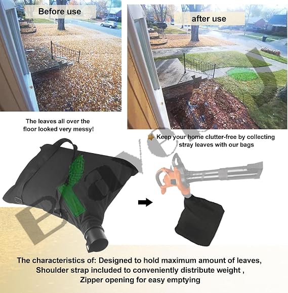 90560020-01 Leaf Blower Shoulder Bag for Black & Decker 90560020 90539053