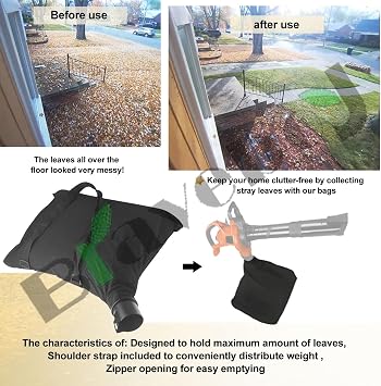 90560020-01 Leaf Blower Shoulder Bag for Black & Decker 90560020 90539053