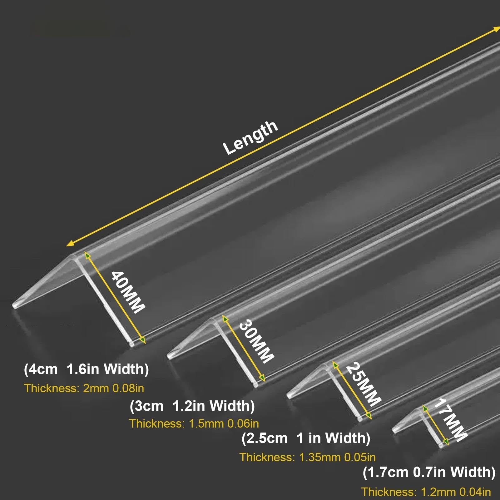 Protecteur d'angle Mural Transparent en PVC, Bouclier d'angle