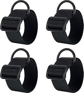 Gun Sling Adapter Adjustable Rifle Sling D Ring Loop Shoulder Strap Attachment for Shotgun Rifle Buttstock (4 Pieces) - Gejoy