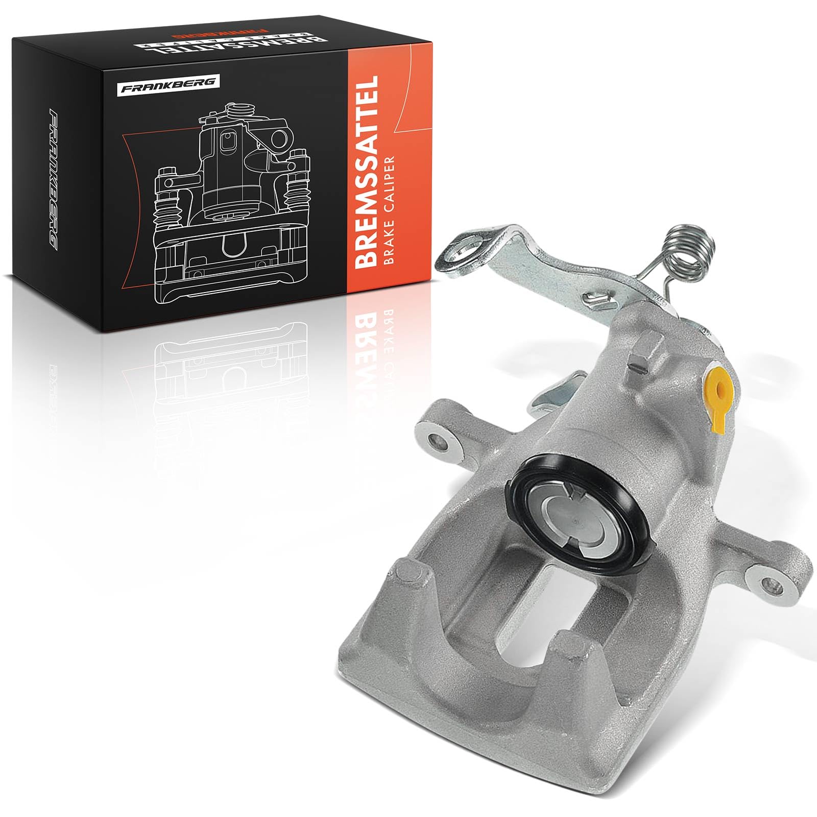 Frankberg Étrier de frein Pince de frein Arrière Gauche fonte d'Aluminium | Compatible avec C4 II B7 DS4 DS4/DS4 Crossback 3008 MPV 0U 308 CC 4B 308 I 4A 4C RCZ Remplacer# 4401Q0