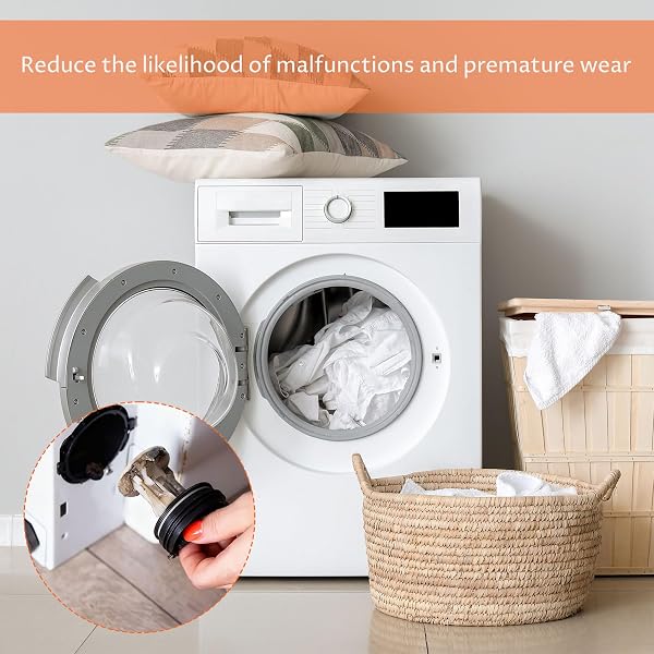 Machine à Laver Filtre à Charpie Tamis, 1 pièce Filtre à Peluches Bouchon, Filtrants pour Machine à Laver, Filtres à Peluche, Pieces Detachees Lave Linge, Durabilité Et Compatibilité Universelle. - 4