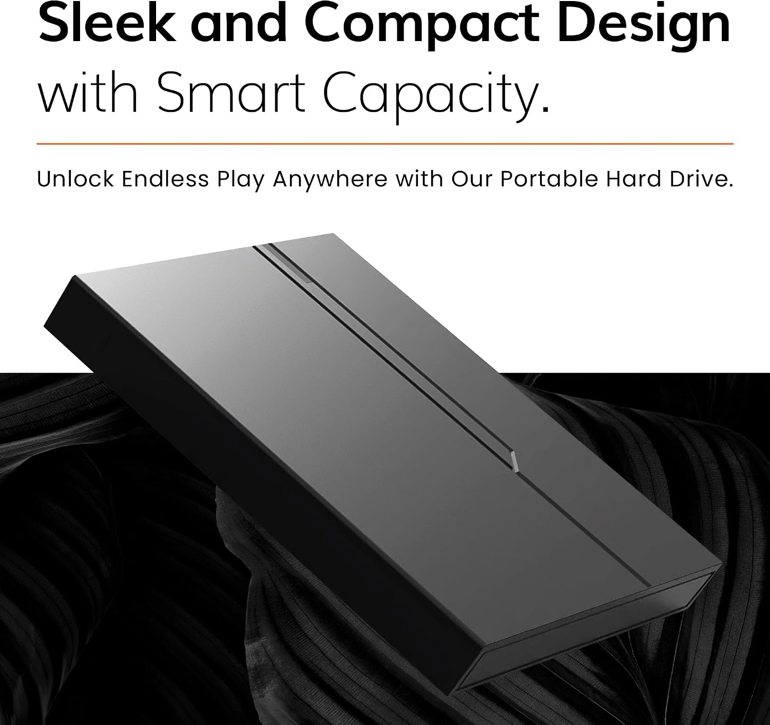 1TB External Hard Drive – USB 3.0 Portable External HDD, 2.5-Inch High-Speed Storage & Backup Drive for Laptop, PC, Desktop & Gaming Console