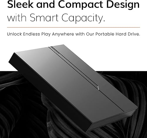 Miniatura 3 de Disco duro externo USB 3.0 de 320 GB, disco duro portátil de 2.5 pulgadas, disco duro externo de transferencia de datos de alta velocidad y disco