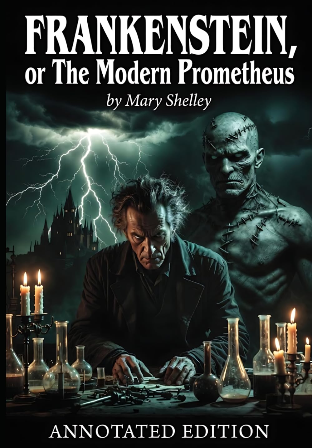 Frankenstein, or the Modern Prometheus: Annotated Edition (Total Classics Literature)