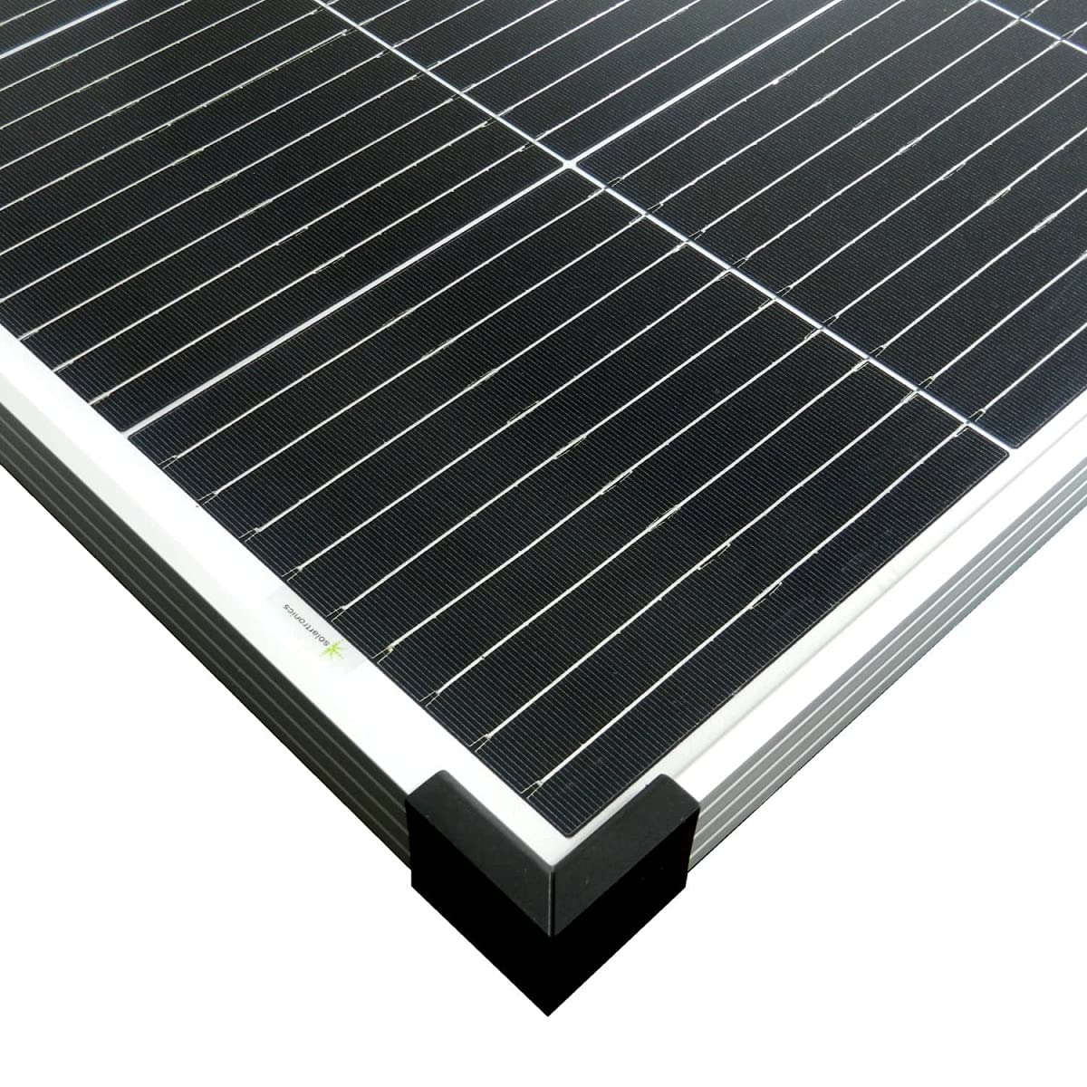 Moduły solarne 2 x 200 W, 18 V, mono, panel słoneczny, ogniwo słoneczne do instalacji solarnych, ogrodu, na kemping, do przyczep kempingowych, fotowoltaicznych, 1480 x 675 x 35 mm, certyfikat TÜV solartronics