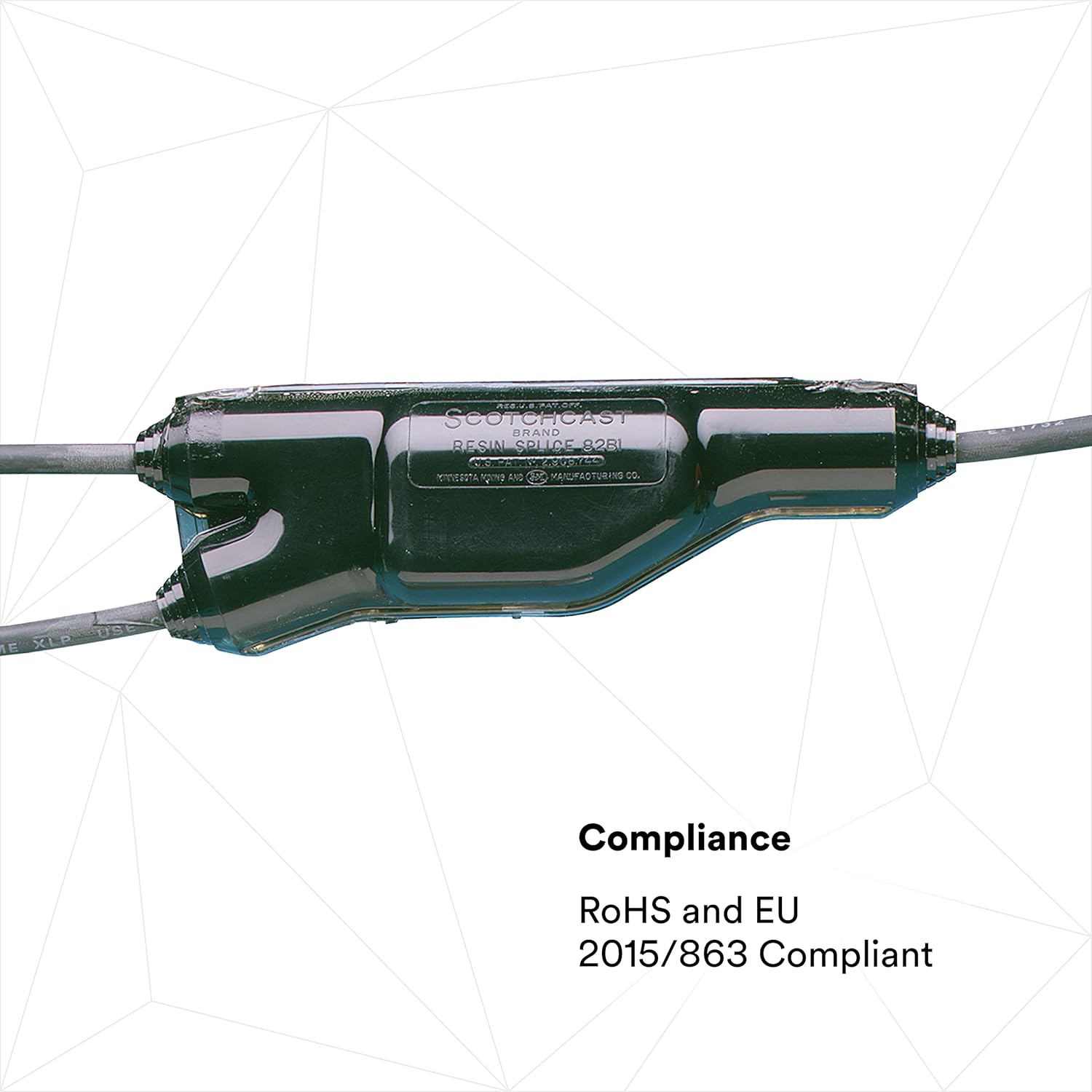 Scotchcast 3M Wye Resin Splice Kit 82-B1N, 600-1000 V, Non-Shielded