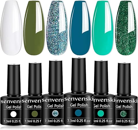 Senvenski Vernis A Ongles Gel Bleu Sarcelle Blanc Armee Vert Turquoise Bleu Marine Bleu Royal Olive Senvenski Vernis A Ongles Gel Bleu Sarcelle Blanc Armee Vert Turquoise Bleu Marine Bleu Royal Olive